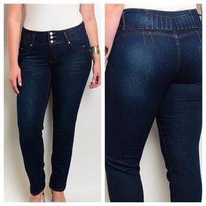 ➕ Dark Wash Denim Jeans